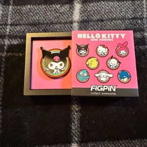 Figpin Sanrio Hello Kitty & Friends S1 Kuromi Enamel Pin